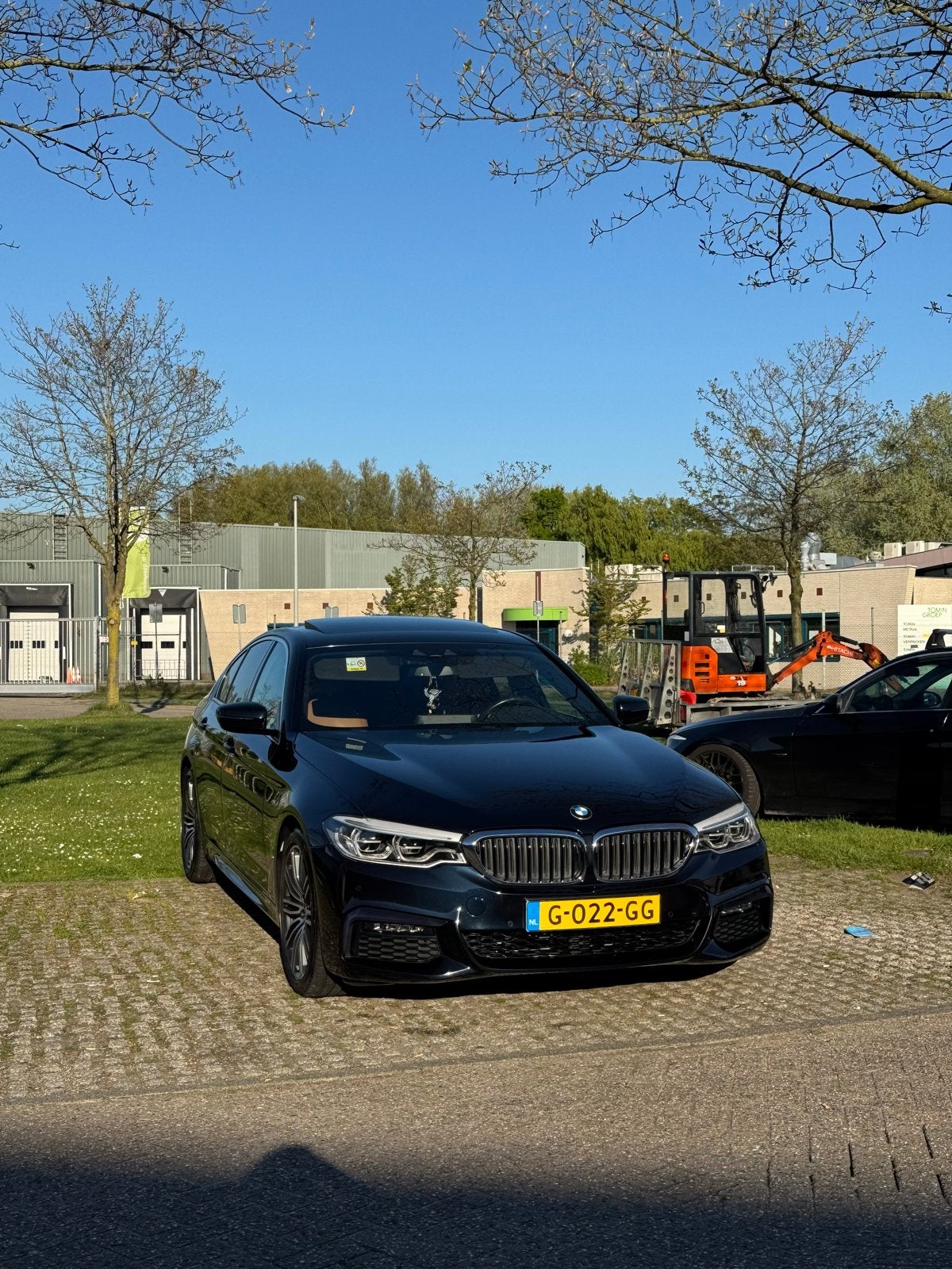 BMW 5-Serie 520i 184pk Aut. 2019 Zwart, 1998 cc, Achterwielaandrijving, Euro 6, 2000 kg