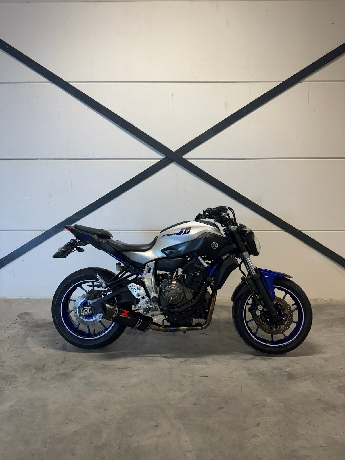 Yamaha MT07 2016 A2, Ophalen