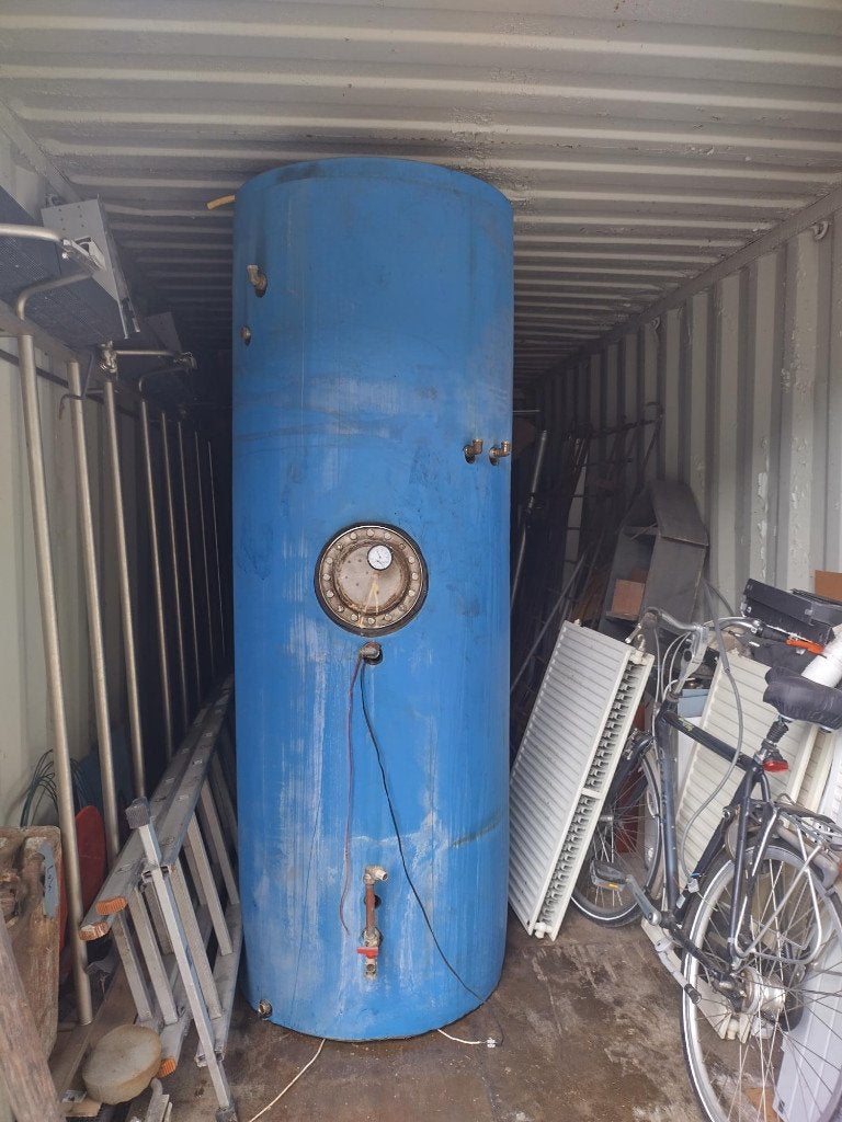 RVS 650 liter buffervat warmwater, Ophalen, Gebruikt, 100 liter of meer, Boiler