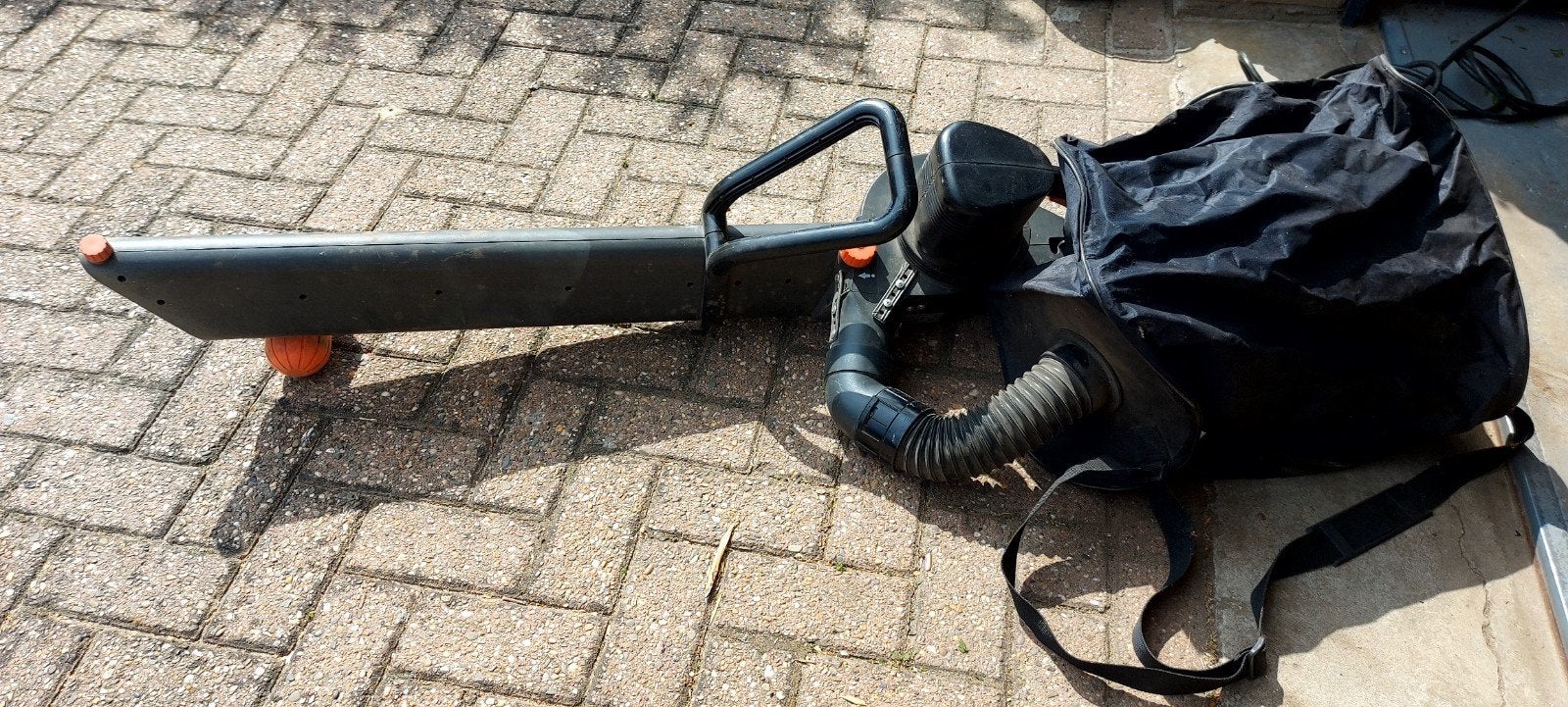 Te koop bladblazer, bladzuiger, Tuin en Terras, Bladblazers, Ophalen, Gebruikt, Elektrisch
