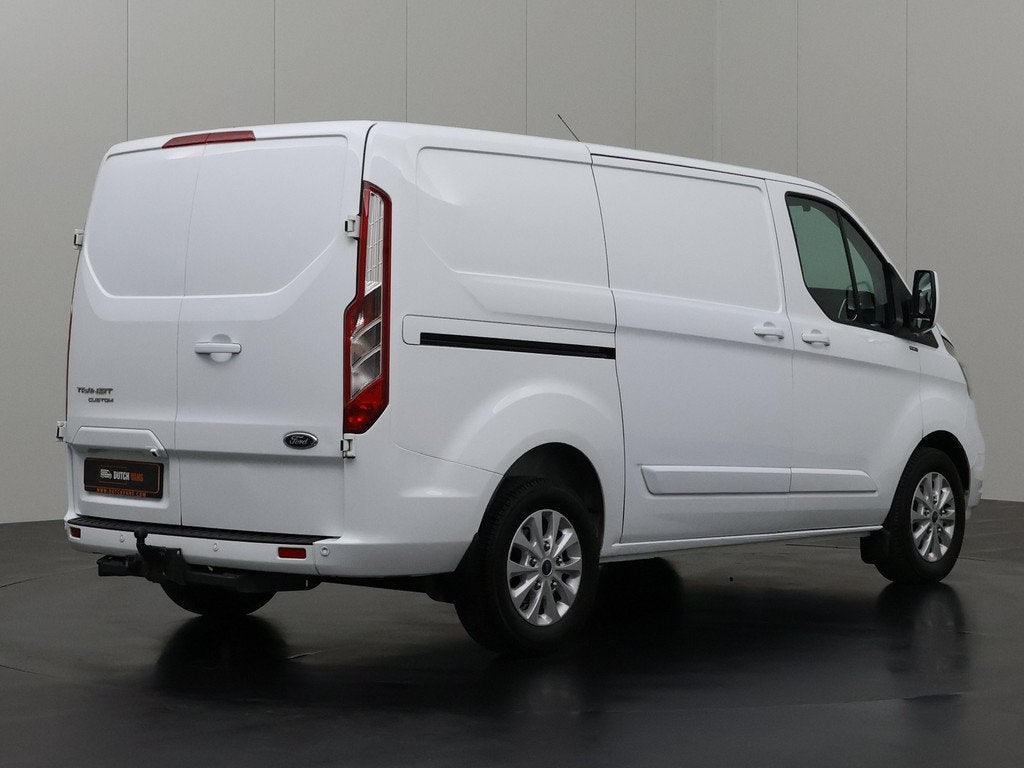 Ford Transit Custom 2.0TDCi 130PK Limited | Navigatie | Came, Multifunctioneel stuurwiel, Stof, Gebruikt, Wit