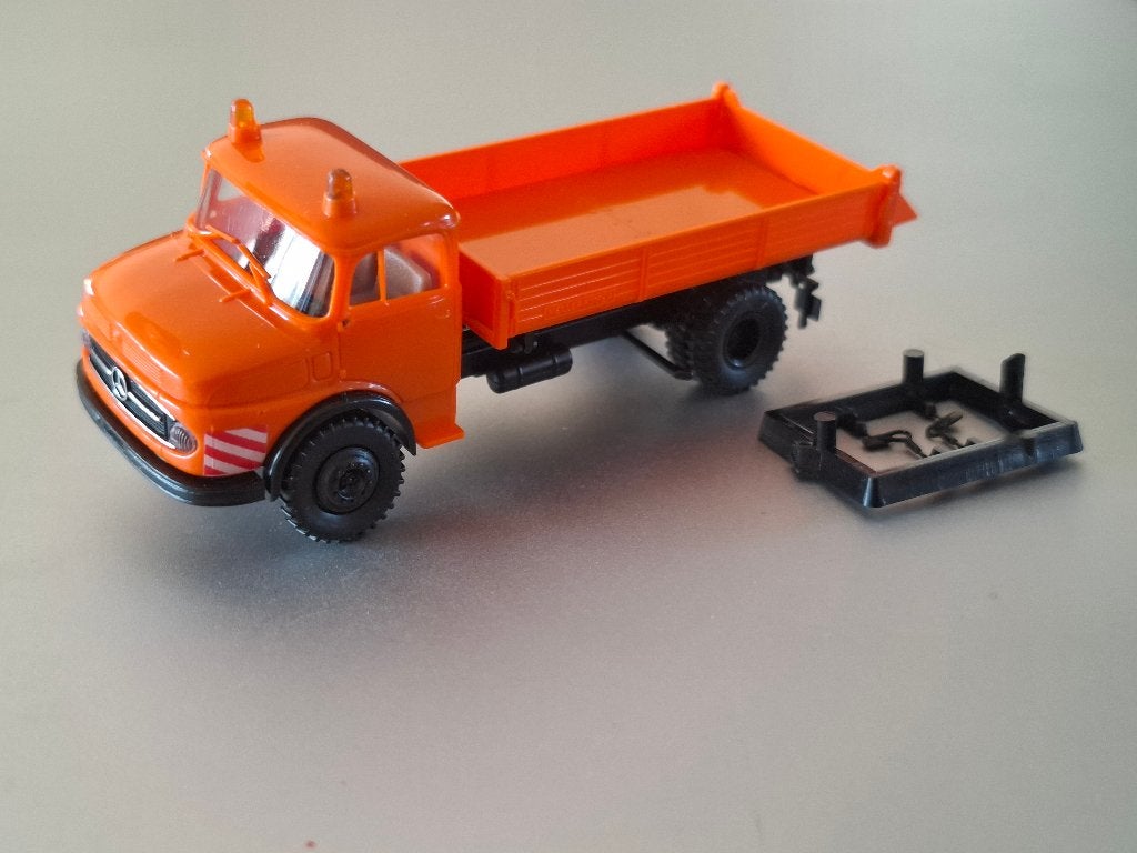 1:87 Mercedes Rundhauber Brekina in OVP € 10, Verzenden, Zo goed als nieuw, Bus of Vrachtwagen, Brekina