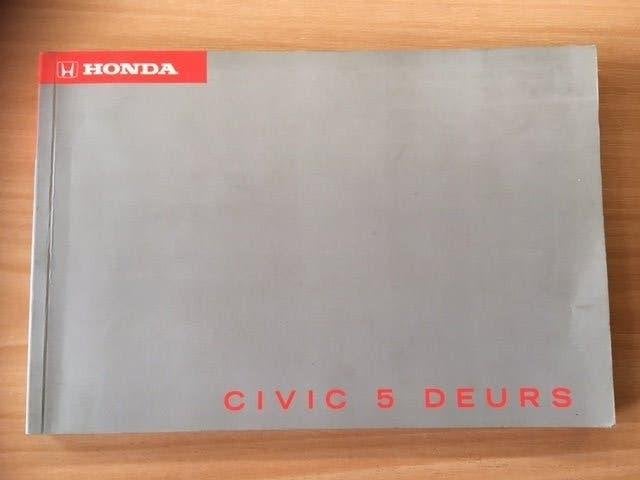 Honda Civic 5 Deurs Gebruikershandleiding  1994     NL, Auto diversen, Handleidingen en Instructieboekjes, Ophalen of Verzenden