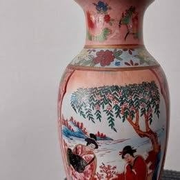 Vintage Chinese vaas, Antiek en Kunst, Ophalen