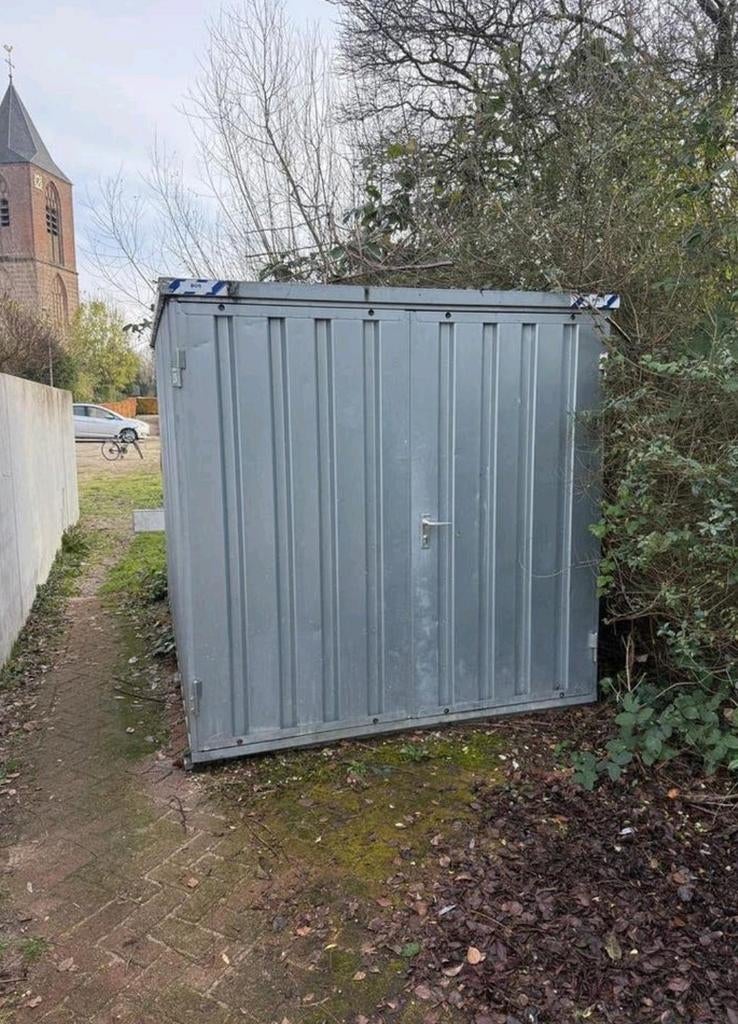 Demontabele container zelfbouwcontainer 2x3, Ophalen of Verzenden, Metaal, Containerberging
