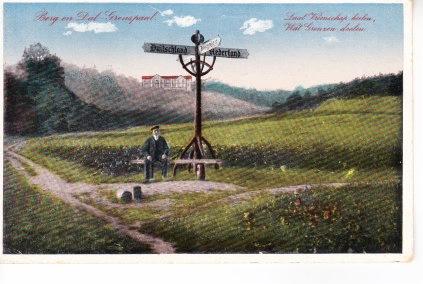 BERG EN DAL,- Grenspaal. Laat vriendschap helen... 02-04, Ophalen of Verzenden, Voor 1920, Gelopen, Gelderland