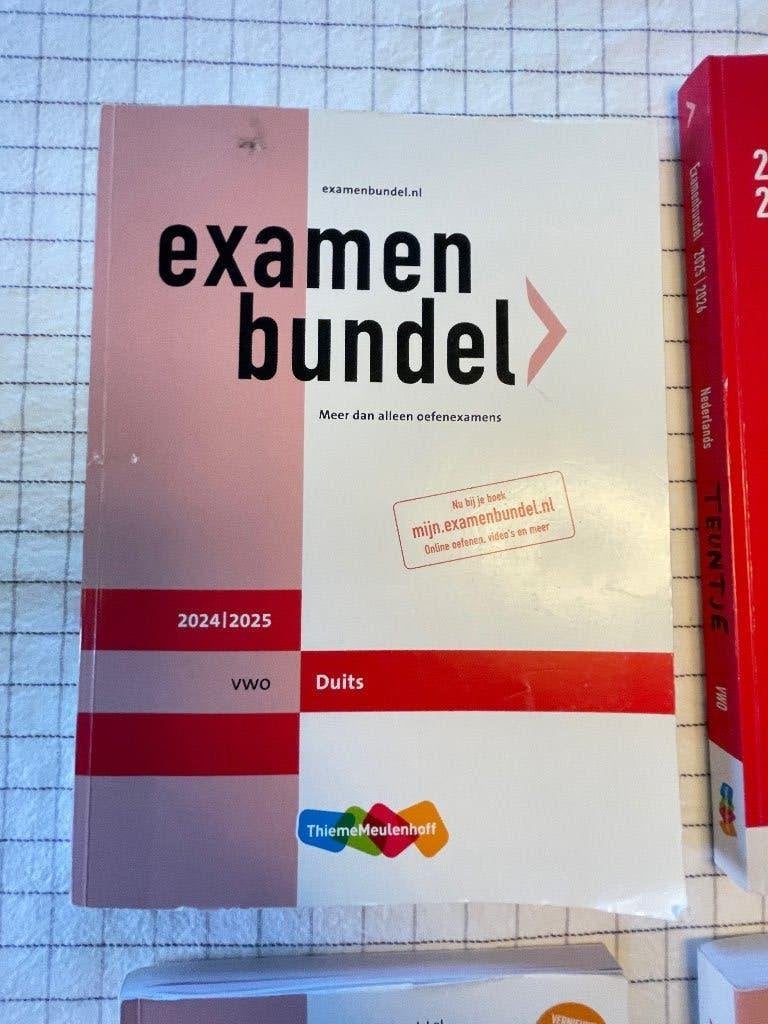 div. examen boeken I VWO I SamenGevat Examen Idioom / Bundel, Boeken, Ophalen of Verzenden, Zo goed als nieuw, VWO, Overige vakken