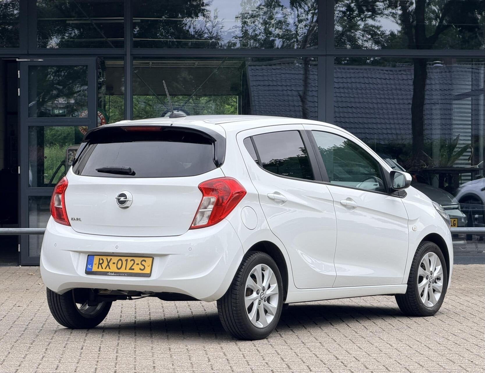 Opel KARL 1.0 ecoFLEX Innovation | Airco | Cruise Control |, Voorwielaandrijving, 839 kg, Gebruikt, Wit