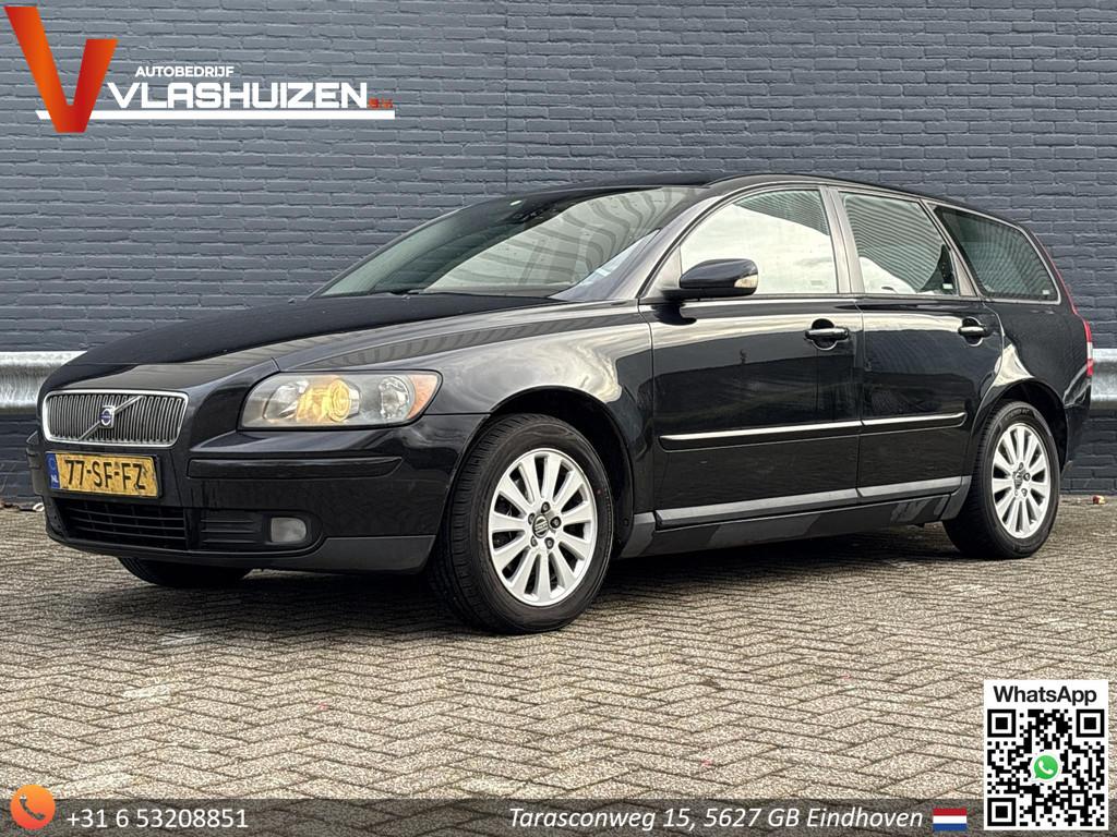 Volvo V50 1.6D Momentum | Cruise | Climate | Trekhaak |, Auto's, Volvo, Voorwielaandrijving, Stof, Gebruikt, Zwart