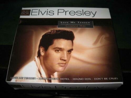Elvis Presley – Love me tender – Greatest Hits 3CD Box - , Ophalen of Verzenden, Zo goed als nieuw