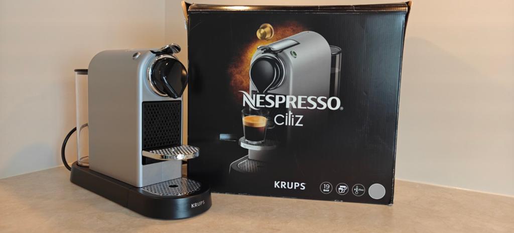 Nespresso CitiZ Krups XN740B, Witgoed en Apparatuur, Koffiezetapparaten, Ophalen of Verzenden