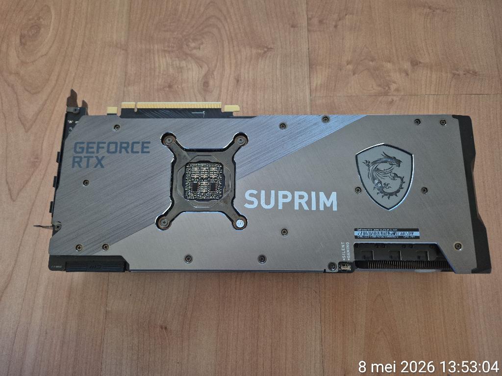 MSI Geforce RTX 3090 Suprim 24gb Videokaart, Ophalen, Zo goed als nieuw, GDDR6, PCI-Express 4
