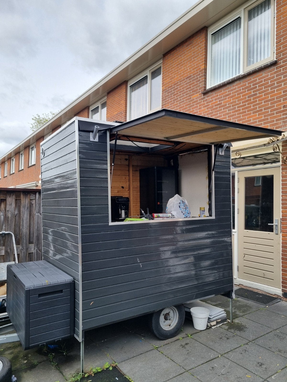 Multifunctionele Verkoopwagen / Foodtruck, Ophalen, Gebruikt