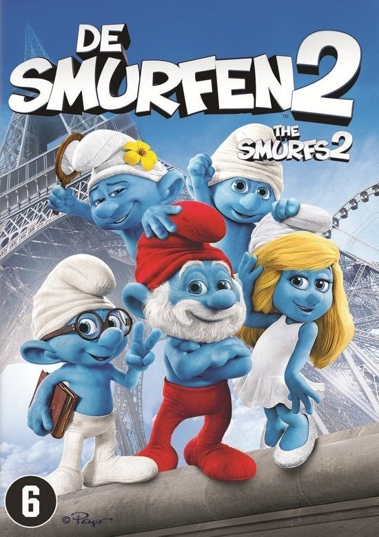 De Smurfen 2, Tekenfilm, Verzenden, Zo goed als nieuw, Alle leeftijden