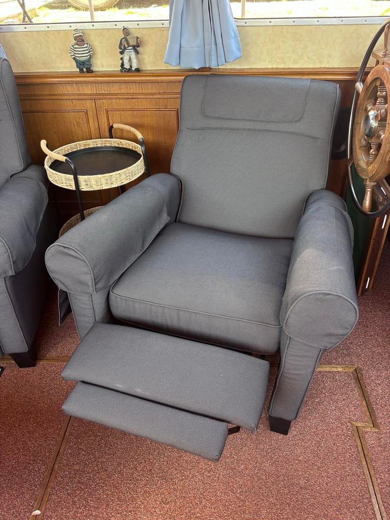 Twee Muren relaxfauteuils van Ikea, Ophalen, Gebruikt, Stof, 75 tot 100 cm