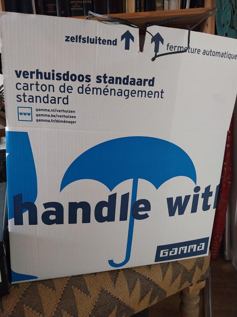 Gamma verhuisdozen - standaard (zelfsluitend), Doos, 40 tot 60 cm, 50 tot 75 cm, Nieuw