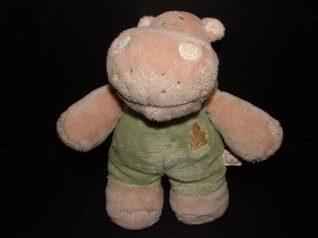 NOUKIES NIJLPAARD MUZIEKDOOS VELOURS BEIGE MET GROENE, Ophalen of Verzenden, Nieuw, Overige typen