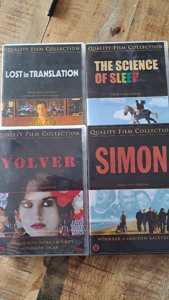 4 Quality Film dvd's - Bundelprijs - Vol. 13, Alle leeftijden, Ophalen of Verzenden, Zo goed als nieuw, Overige gebieden