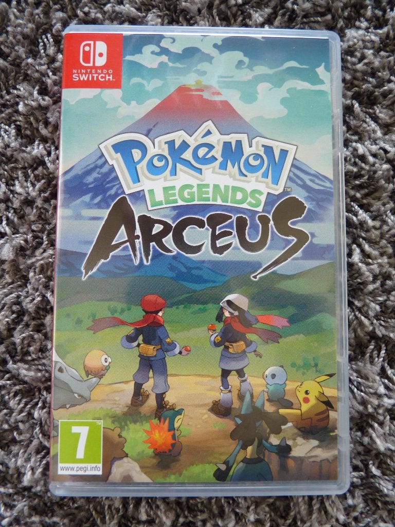 Pokemon Legends Arceus Nintendo Switch 1&2, 1 speler, Ophalen of Verzenden, Zo goed als nieuw, Role Playing Game (Rpg)