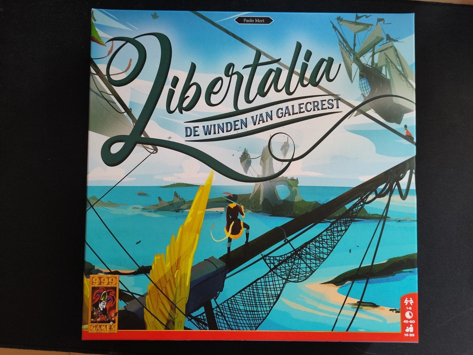 Libertalia, Vijf spelers of meer, Ophalen of Verzenden, Zo goed als nieuw, 999 Games