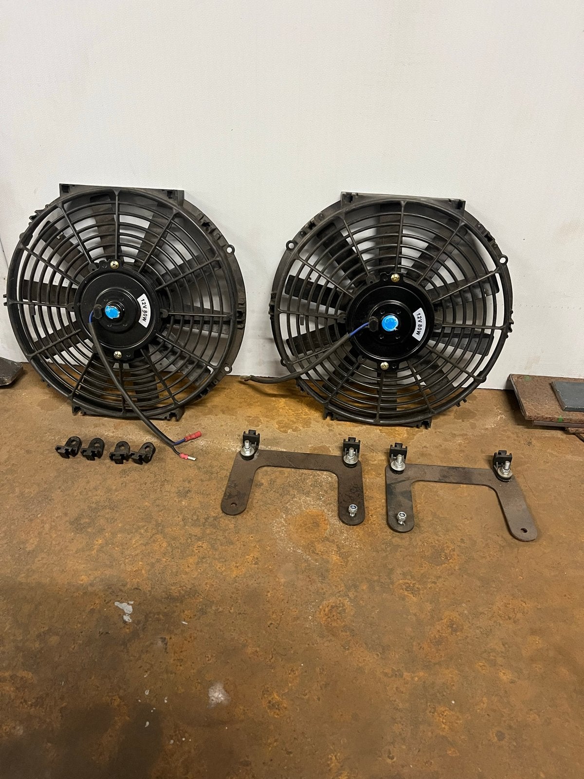 Koelvinnen 12V 80W - Set van 2, Ophalen, Gebruikt, Universele onderdelen