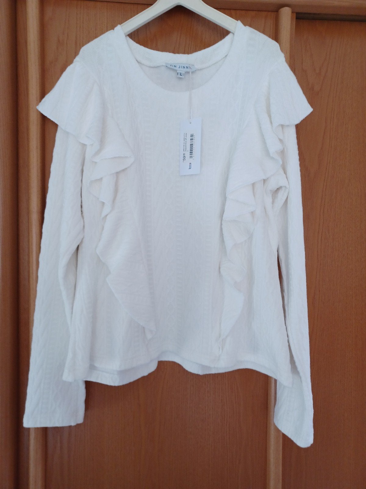 Prachtige trui ecru kleur Maat M NIEUW, Maat 38/40 (M), Beige, Nieuw, Ophalen of Verzenden