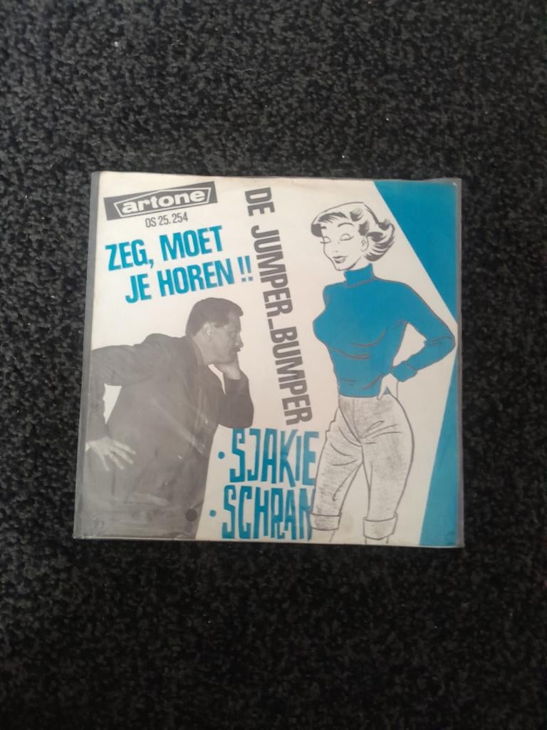 Sjakie Schram De Jumper Bumper, Cd's en Dvd's, Vinyl Singles, Ophalen of Verzenden, Zo goed als nieuw, Nederlandstalig