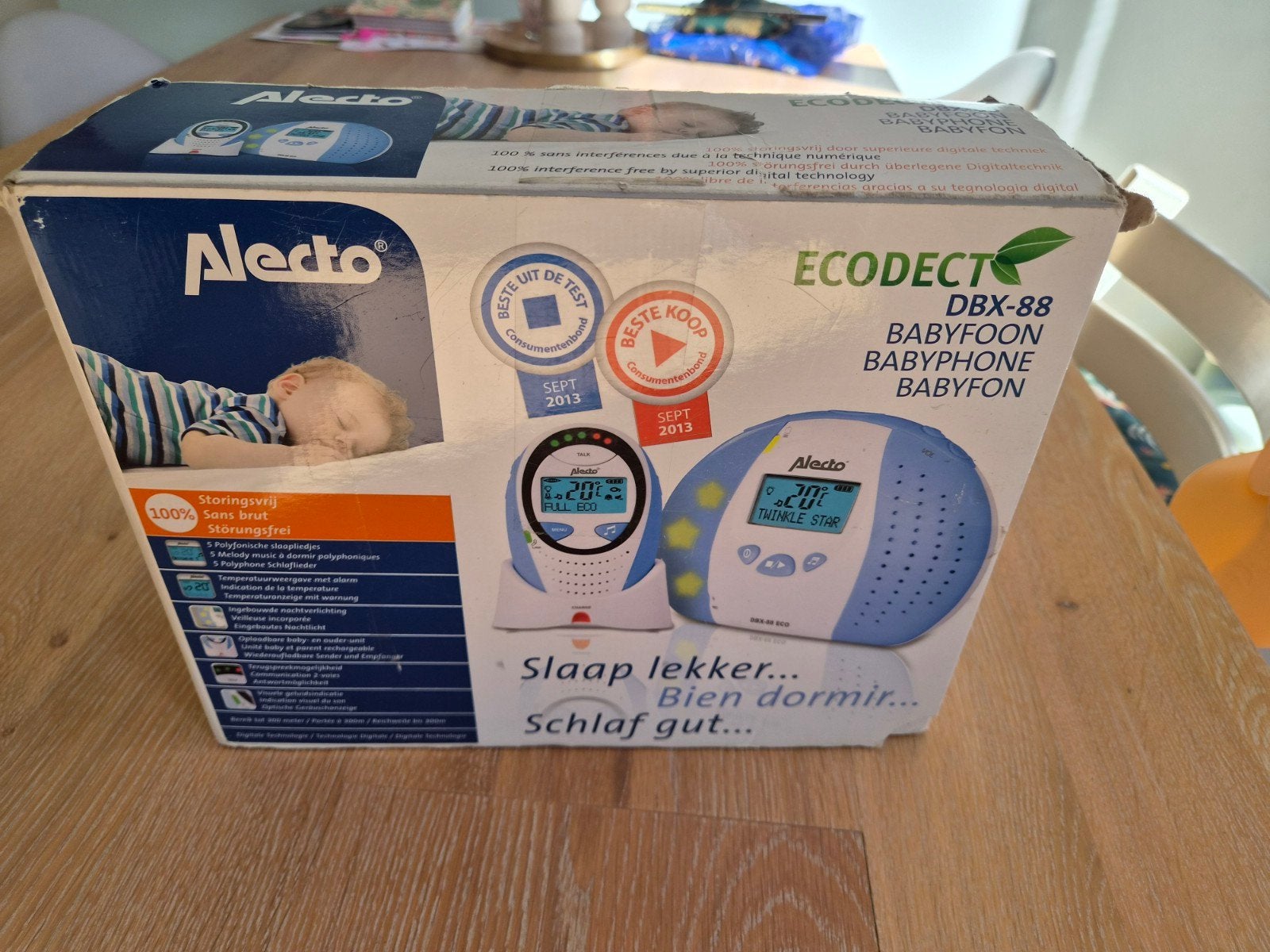 Alecto DBX-88 Babyfoon, Ophalen