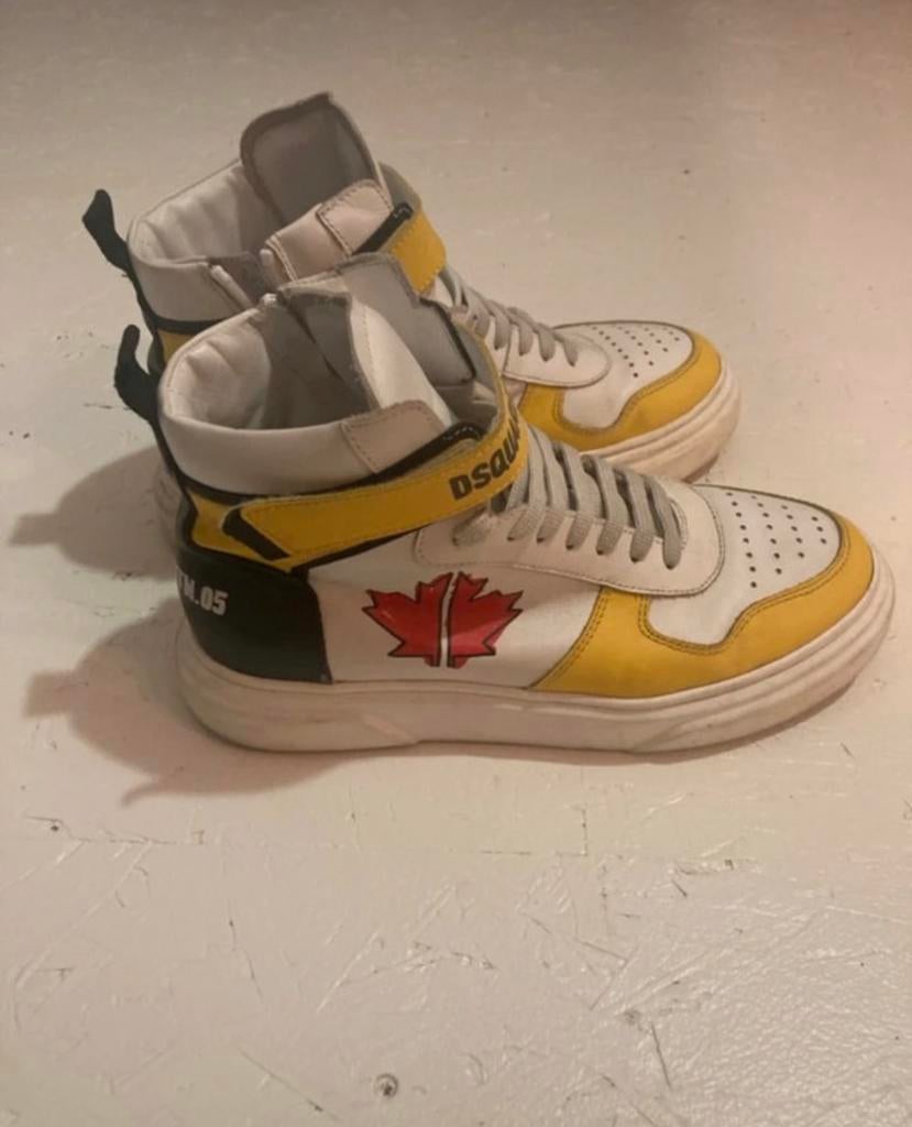 Dsquared2 schoenen, Kleding | Heren, Schoenen, Verzenden, Wit, Gedragen, Veterschoenen