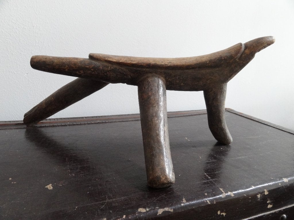 Neksteun, lang 50 cm. Hoog 19 cm, nekhoogte ca 15 cm, Antiek en Kunst, Kunst | Niet-Westerse kunst, Verzenden