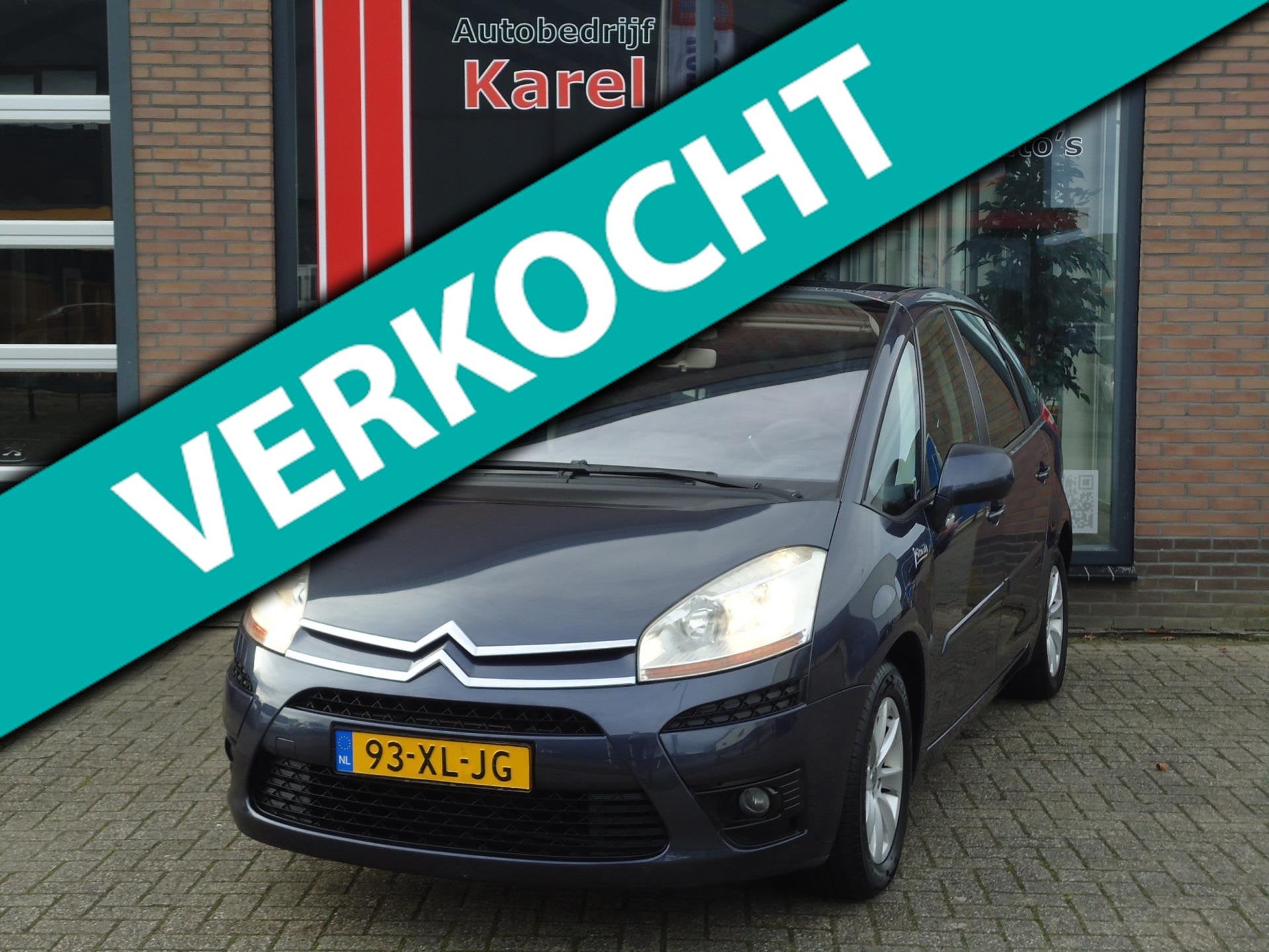 Citroen C4 Picasso 2.0-16V Business EB6V 5p. *AUTOMAAT* *CLI, Auto's, Citroën, 1486 kg, Stof, Gebruikt, Zwart