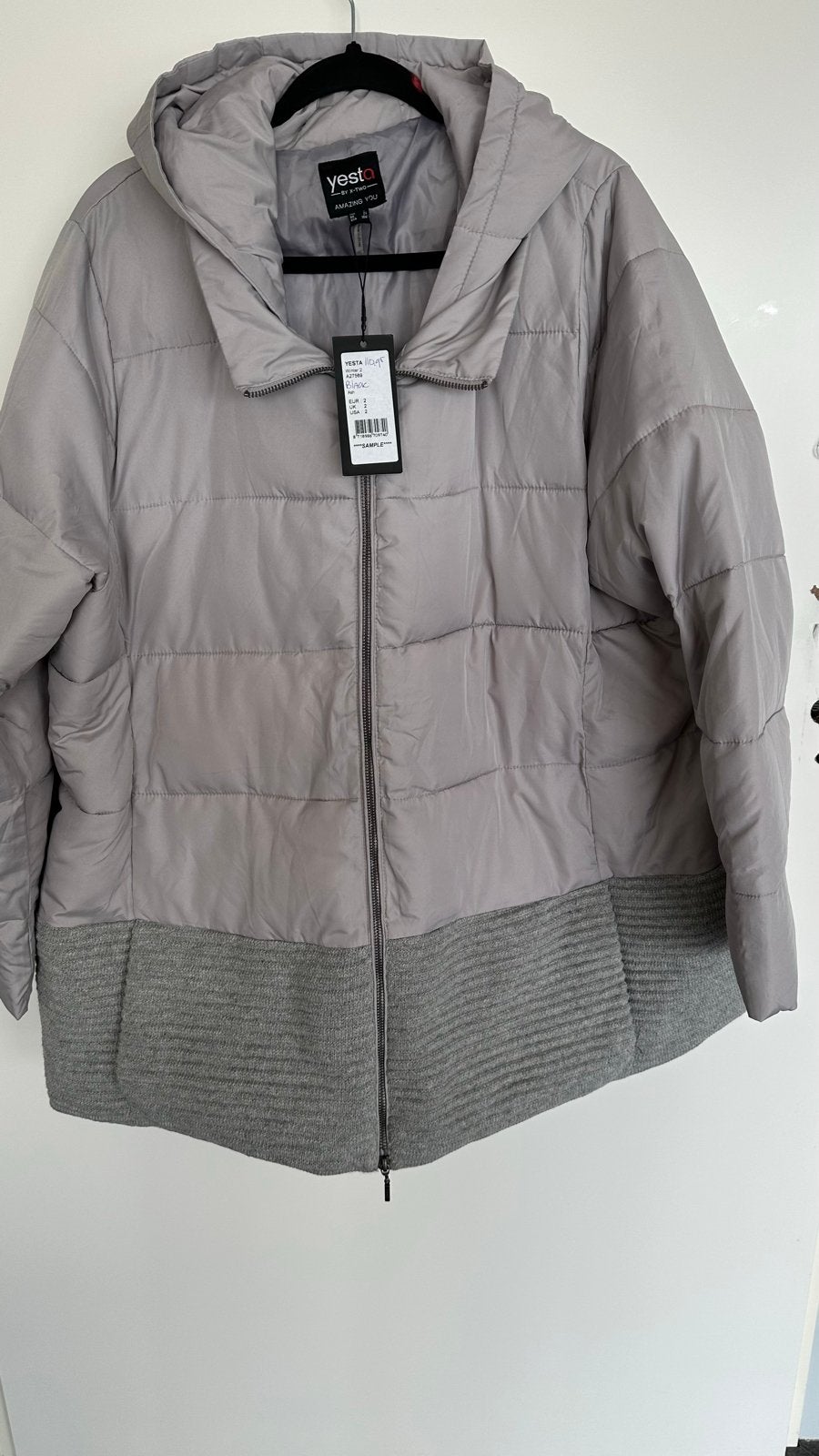 YESTA Winterjas Maat 52/54 - Nieuw met label, Ophalen of Verzenden, Nieuw, Maat 46/48 (XL) of groter, Grijs