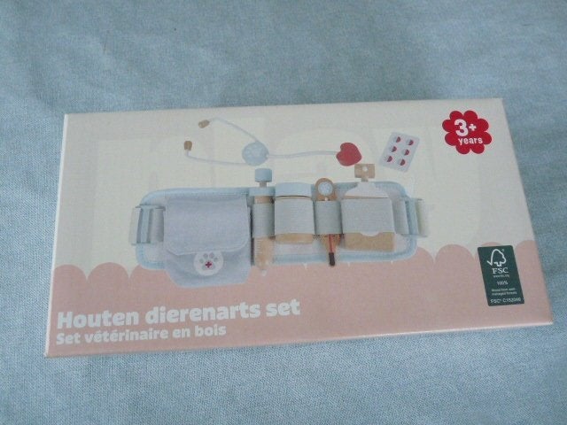 leuke riem met dierenartsgereedschap van hout Nieuw, Ophalen of Verzenden, Nieuw, Overige typen