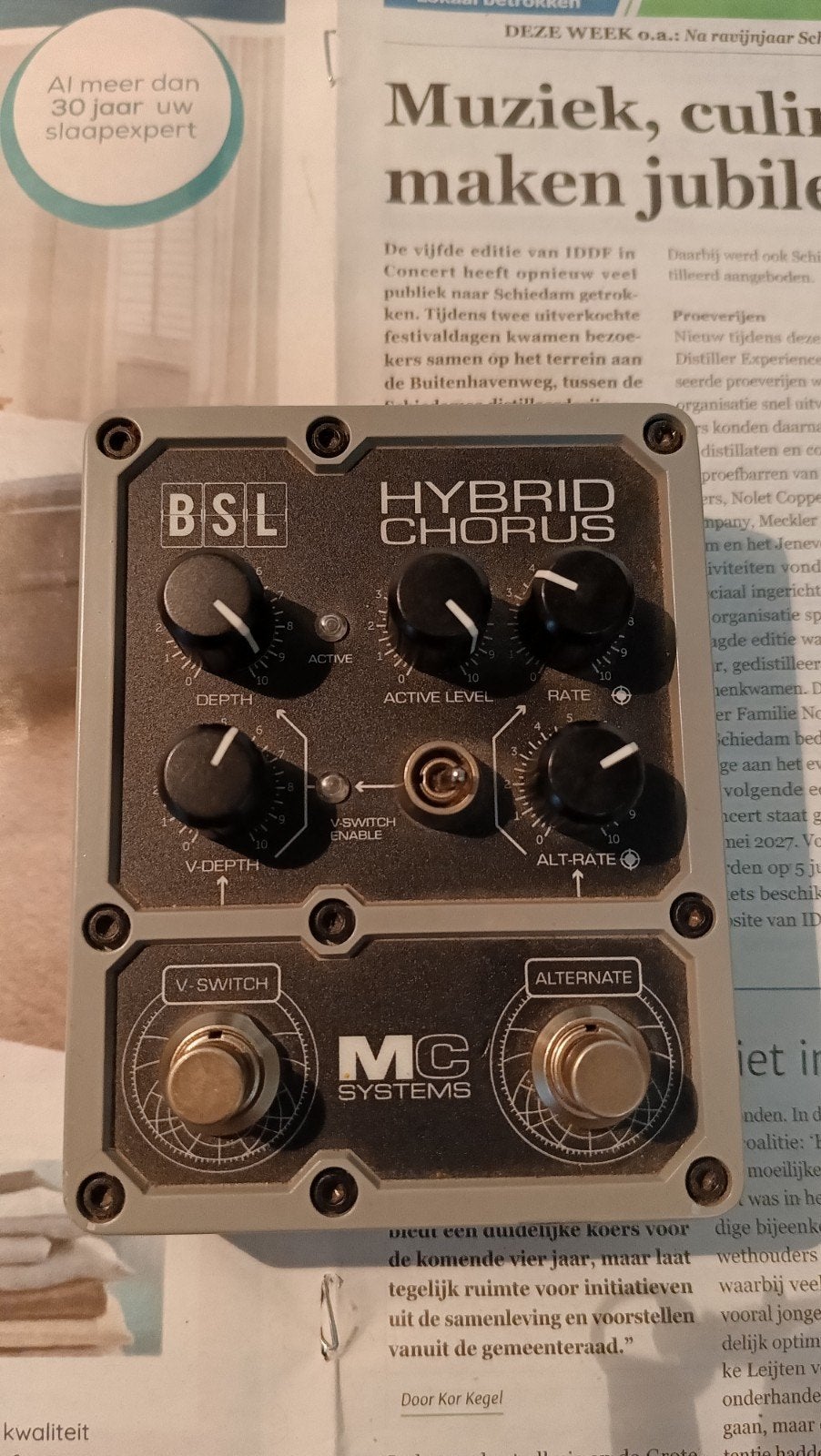 Effect pedal, Ophalen of Verzenden
