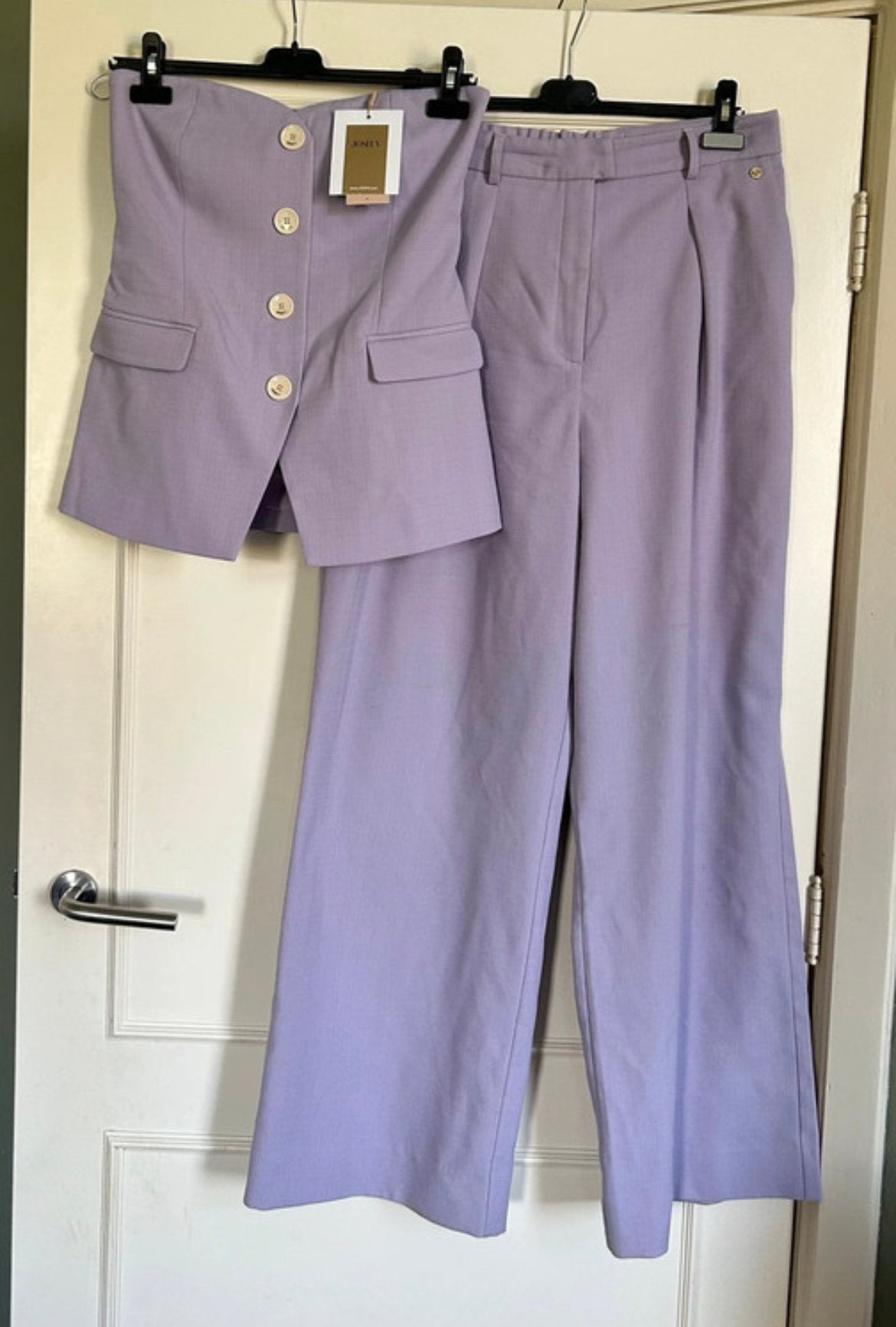 Niewe Lilac, Lila JoshV, Josh V top en Wide leg pantalon, Paars, Maat 42/44 (L), Nieuw, Ophalen of Verzenden