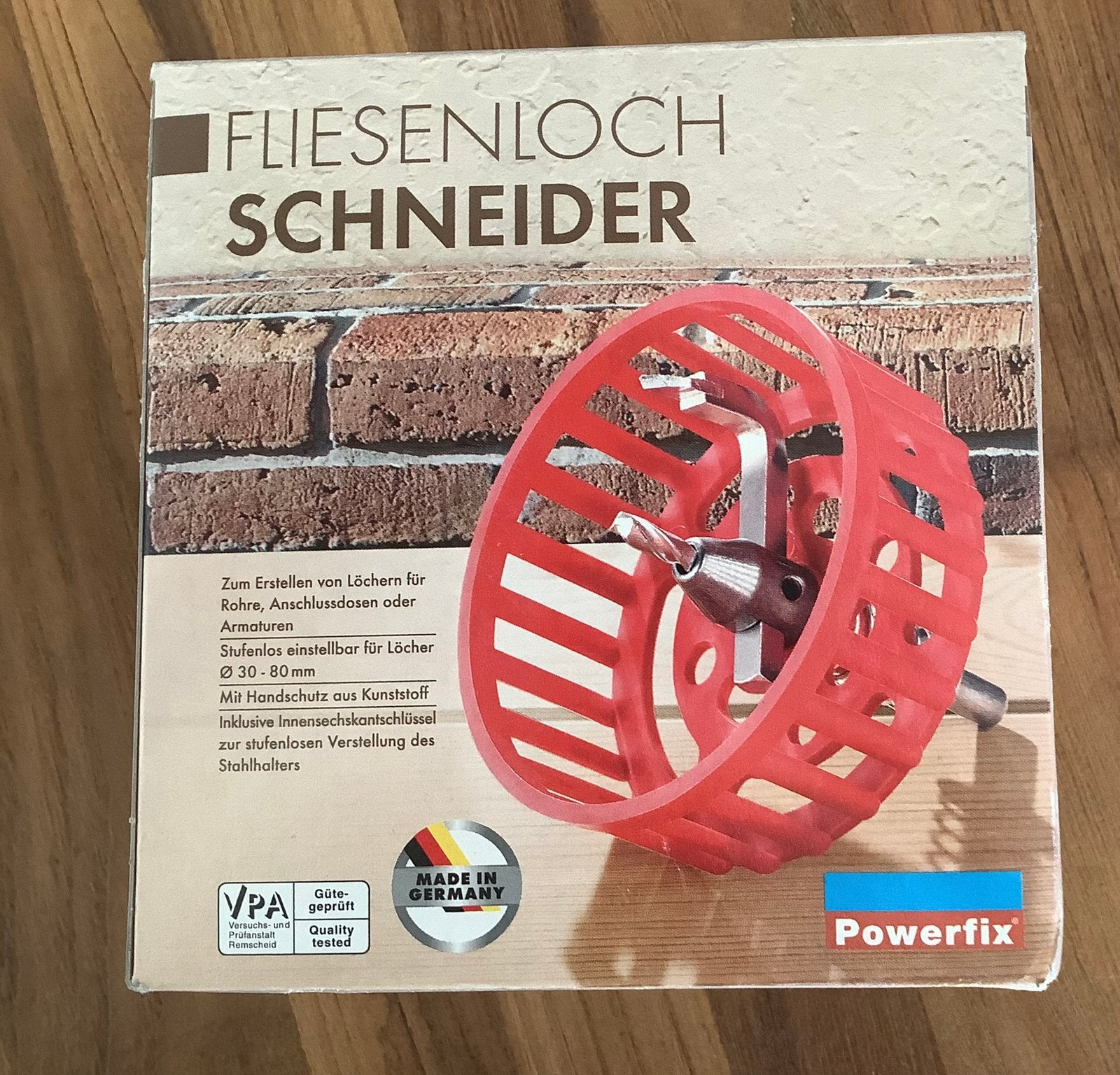 Tegelgatsnijder 30-80 mm, 60 cm of meer, Keramiek, Ophalen of Verzenden, Zo goed als nieuw