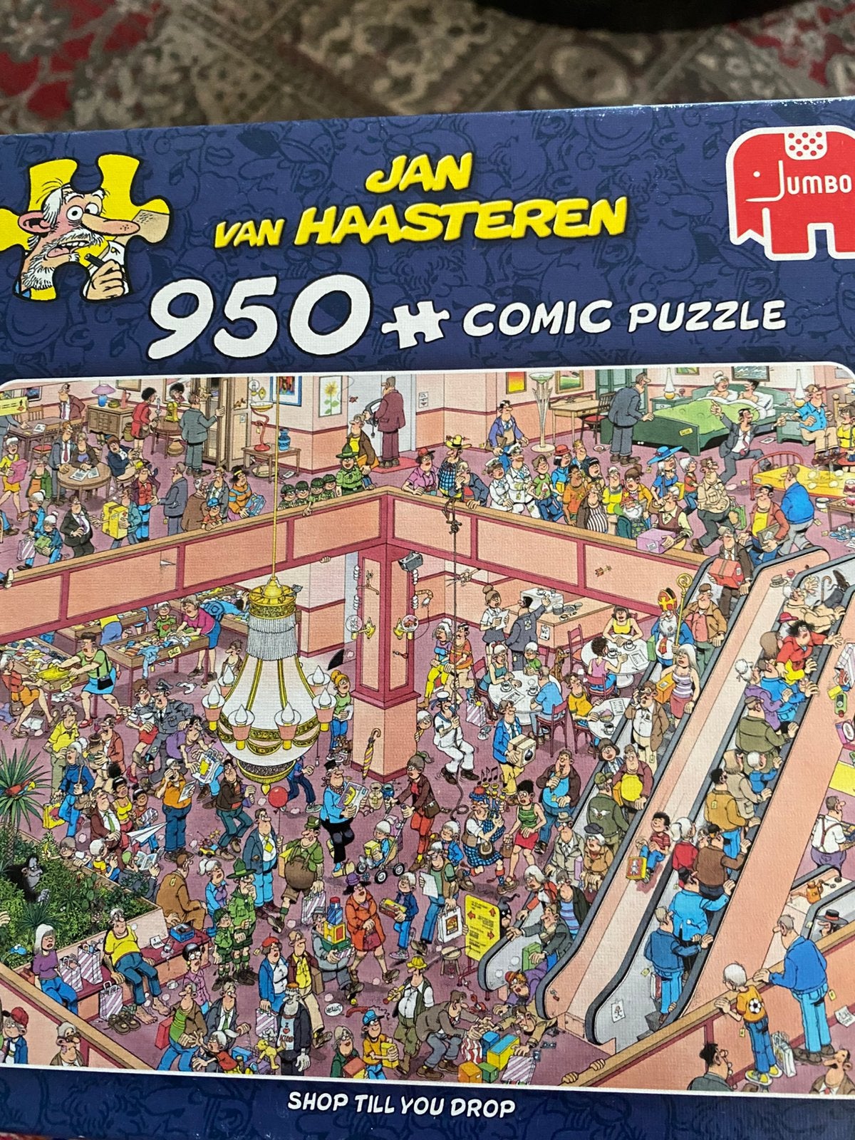 Jan van Haasteren 950 stuks Zie foto,s Ophalen…, Ophalen, 500 t/m 1500 stukjes, Zo goed als nieuw