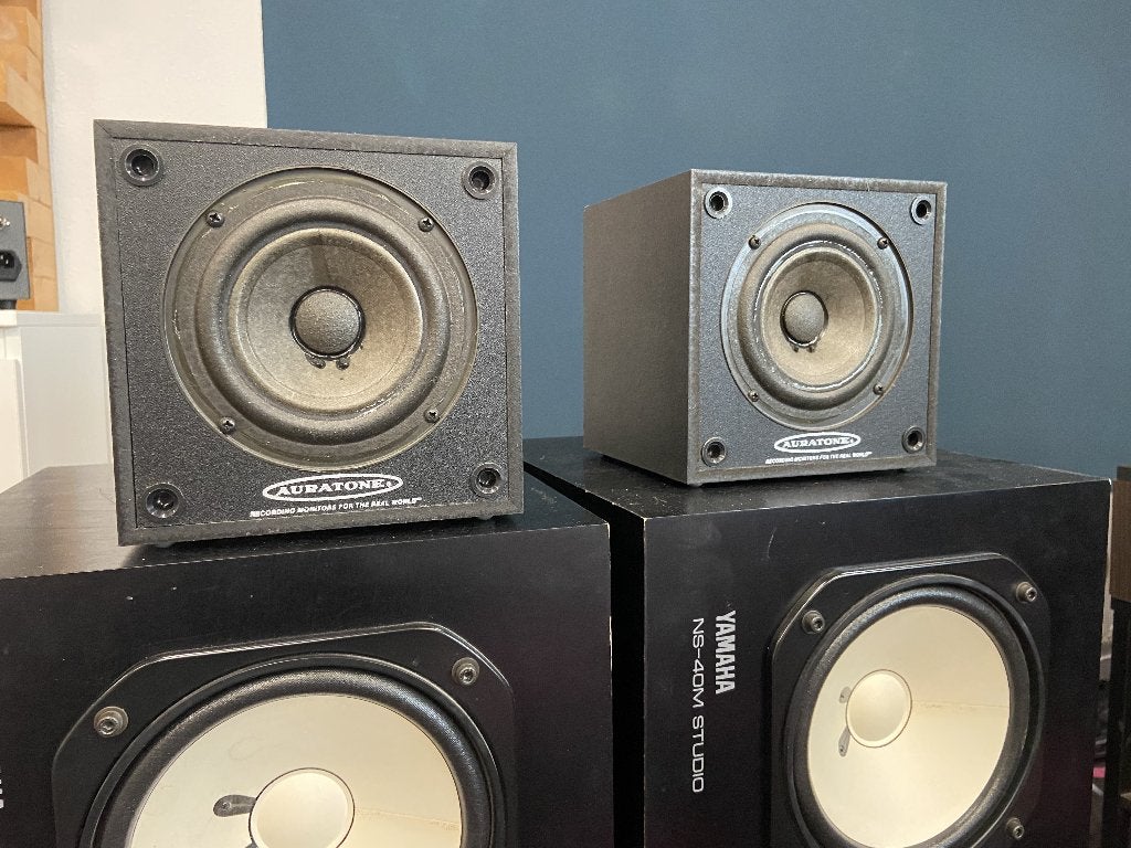 Auratone 5c set (original vintage auratones), Studiomonitor, Gebruikt, Minder dan 60 watt, Ophalen