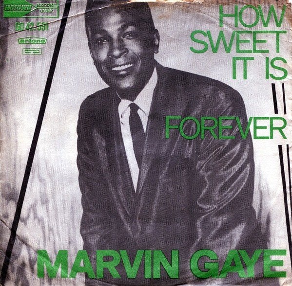 Vinyl 7'' Marvin Gaye – How Sweet It Is (To Be Loved By You), Gebruikt, 7 inch, Ophalen of Verzenden, Beschermende buitenhoes