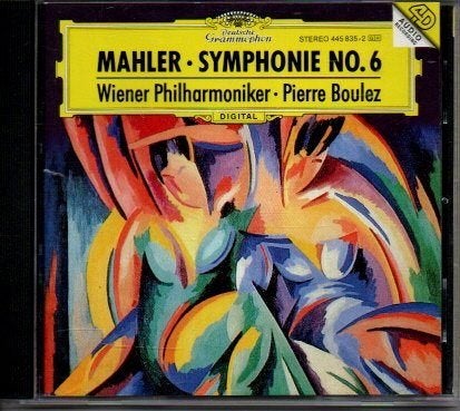Mahler: Symfonie nr. 6 - Wiener Philharmoniker, Boulez (CD), Symfonie, Mahler, Ophalen of Verzenden, Zo goed als nieuw