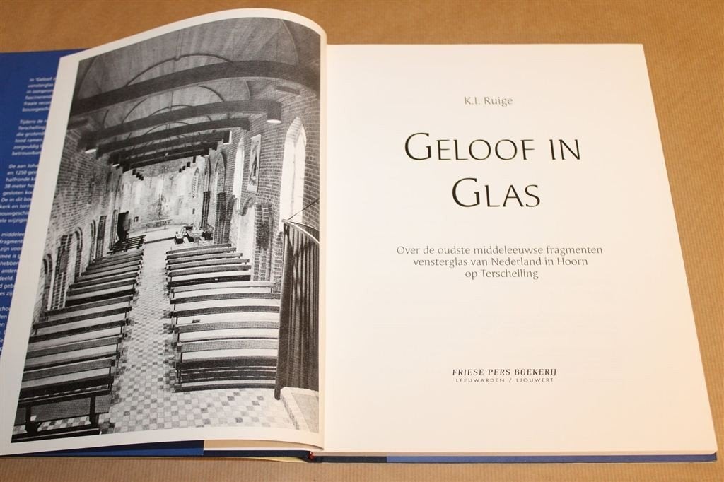 Geloof in Glas — Middeleeuws Vensterglas Terschelling, Boeken, Ophalen of Verzenden, Gelezen