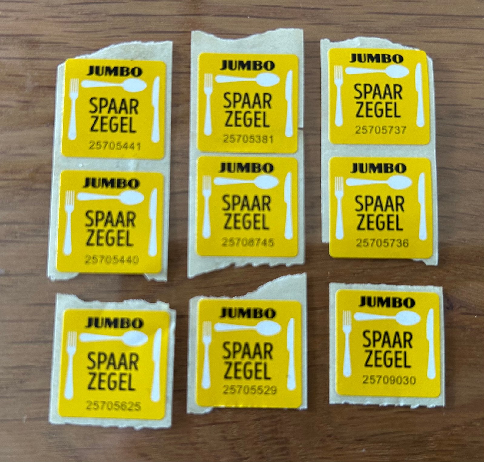 Messen en Bestek Zegels, Ophalen of Verzenden, Winkel, Super of Benzinepomp, Zegels, Bonnen of Punten