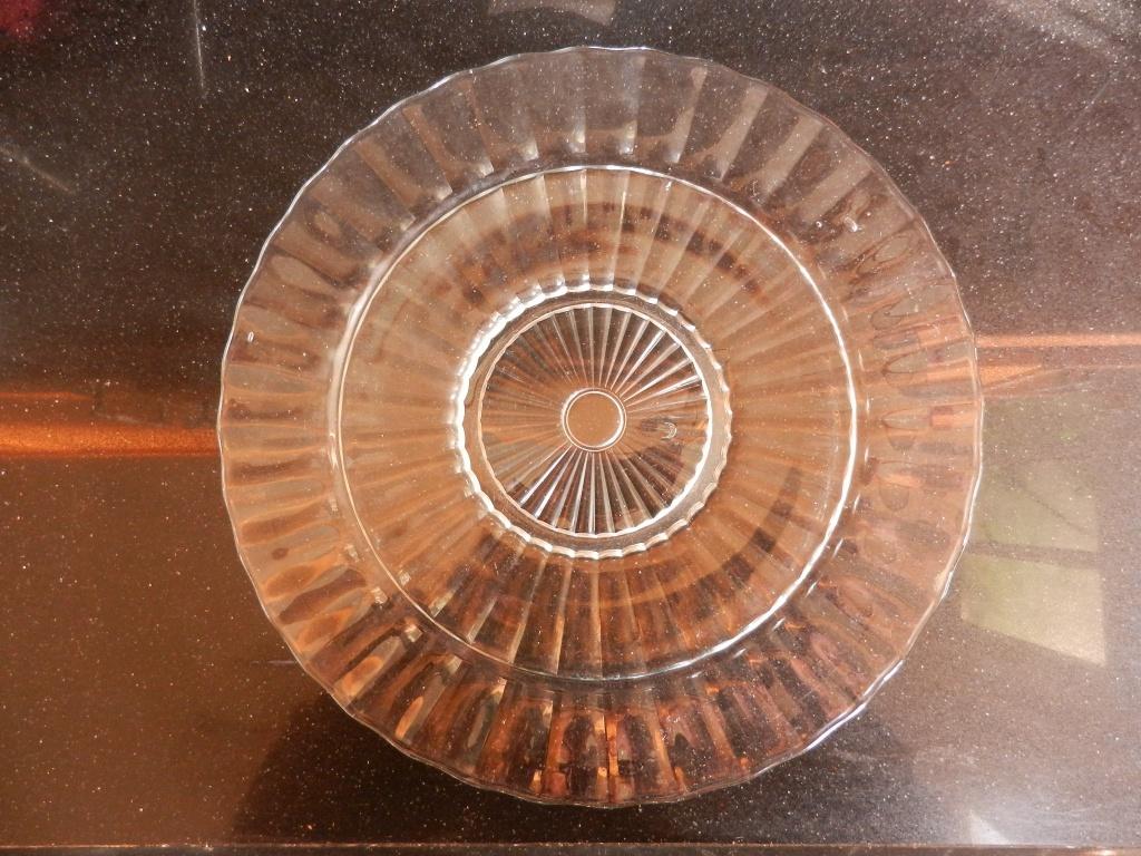 Copier Leerdam witte glazen schaal servies Neerlandia d. 30, Antiek en Kunst, Antiek | Glas en Kristal, Ophalen of Verzenden