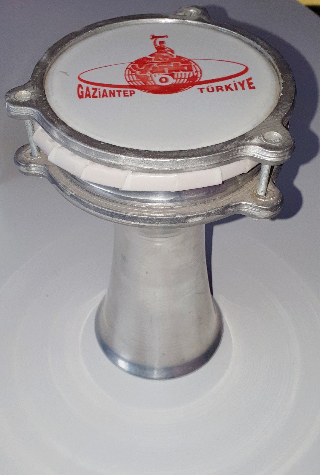 Darbuka turks 19 cm hoog, Muziek en Instrumenten, Ophalen, Zo goed als nieuw