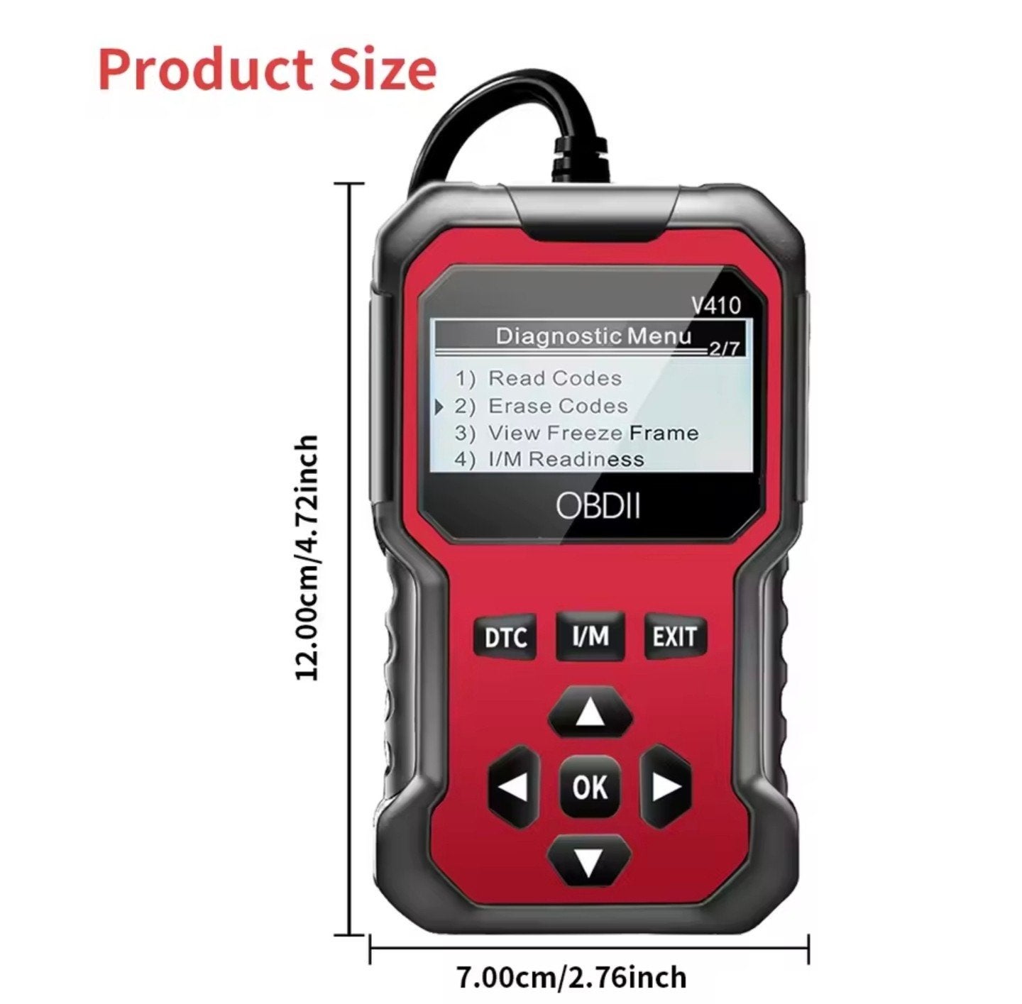 OBD2 Scanner Diagnostisch uitleesapparaat Code Reader, Ophalen of Verzenden, Nieuw