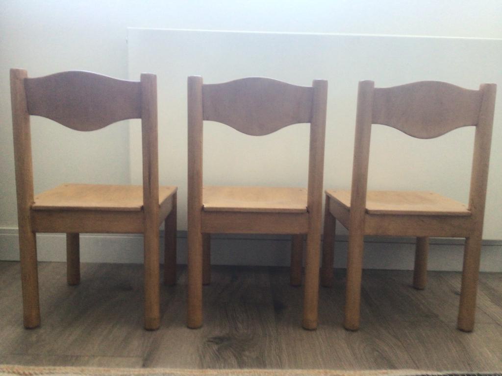 Stoeltjes kleuterschool, Kinderen en Baby's, Kinderkamer | Tafels en Stoelen, Ophalen, Gebruikt, Stoel(en)