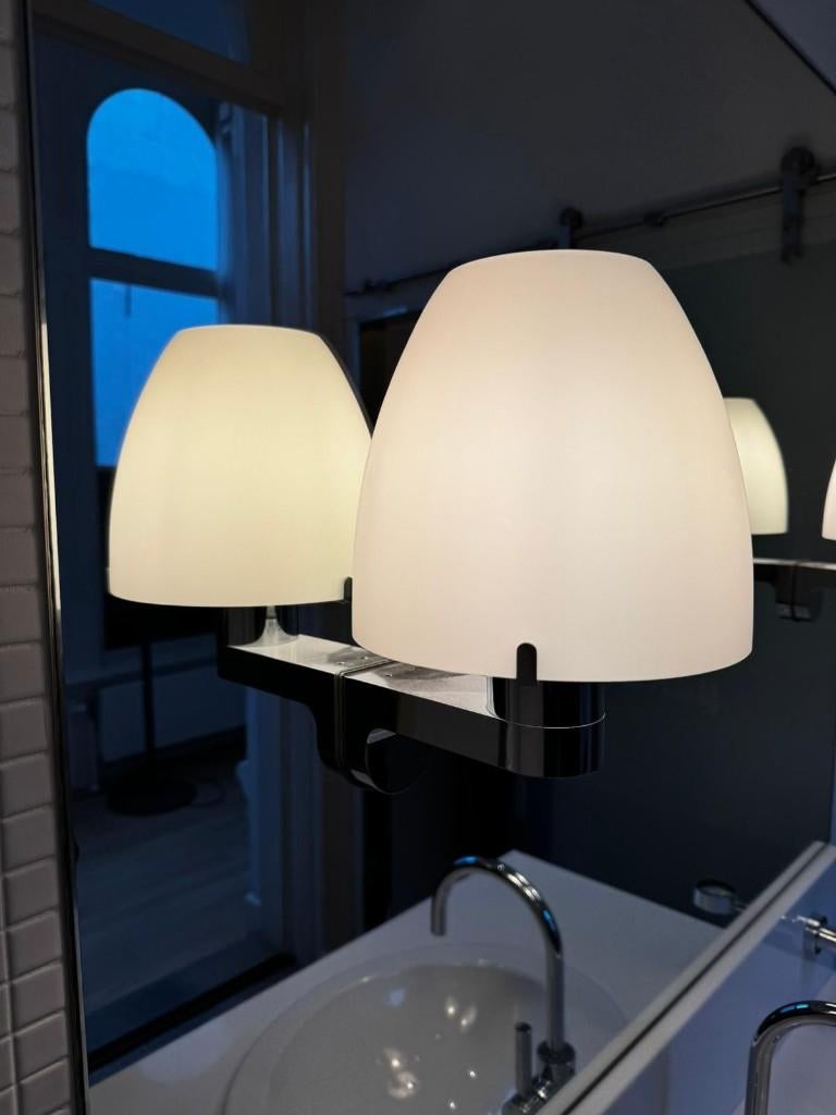 6 wandlampjes te koop, Ophalen of Verzenden, Zo goed als nieuw, Glas