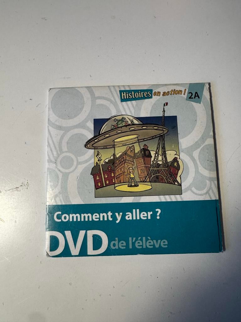Histoires en action! 2A DVD de l'élève - Frans leren, Alle leeftijden, Ophalen of Verzenden, Gebruikt