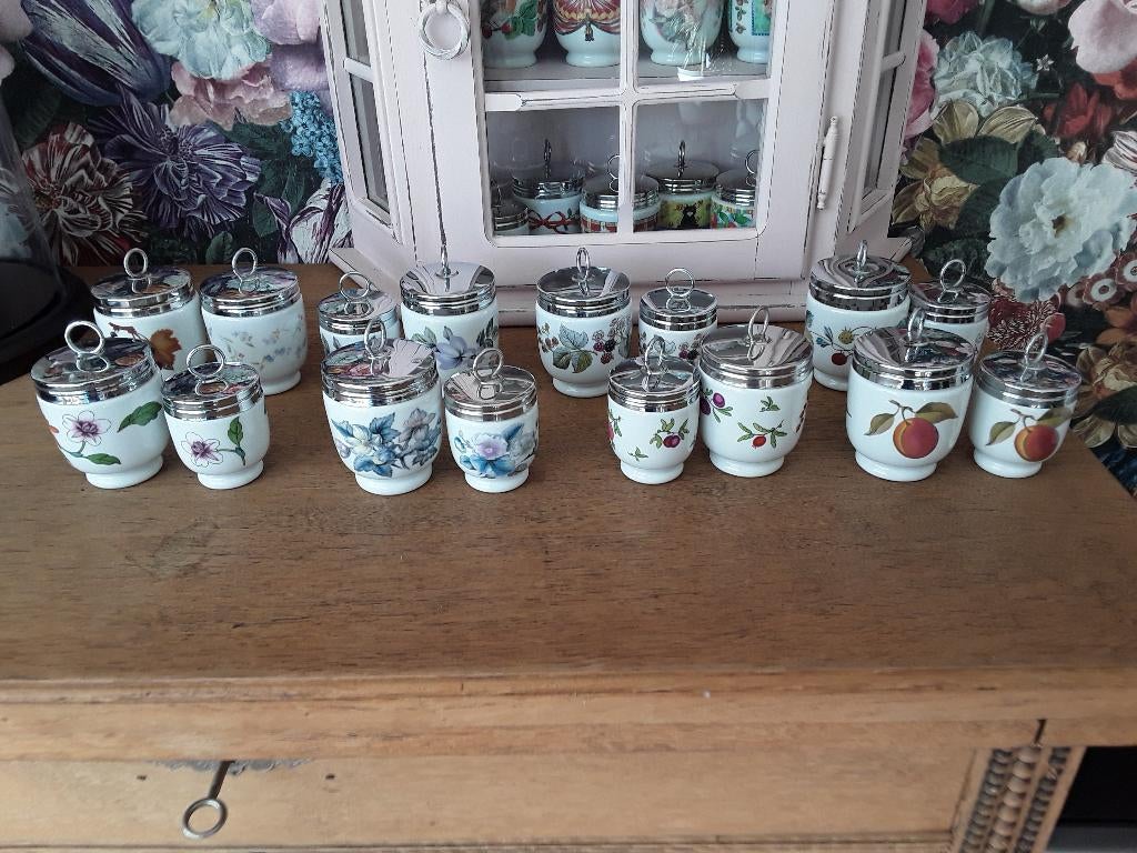 egg coddlers. Royal Worcester, Ophalen of Verzenden