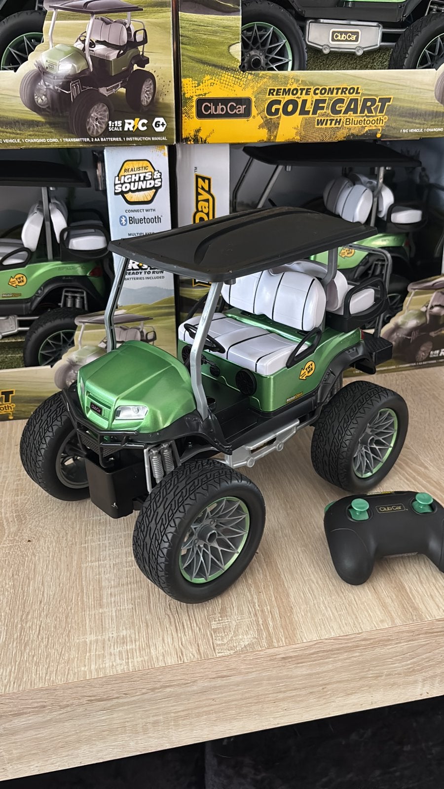 Clubcar onward rc golfkar collector’s item, Sport en Fitness, Golf, Ophalen of Verzenden, Zo goed als nieuw, Golfkar